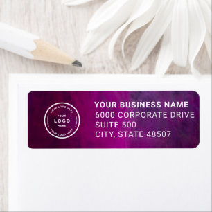 Elegant Custom Business Return Address Label