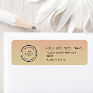 Elegant Custom Business Return Address Label