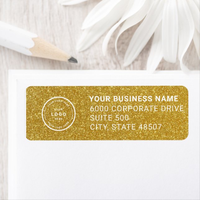Elegant Custom Business Return Address Label (Insitu)