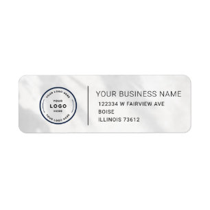 Elegant Custom Business Return Address Label