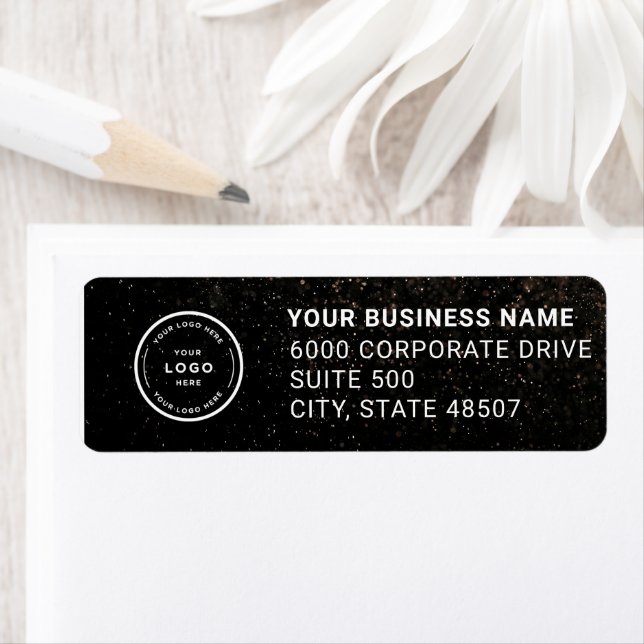 Elegant Custom Business Return Address Label (Insitu)