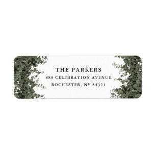 Elegant Custom Business Return Address Label