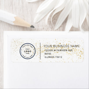 Elegant Custom Business Return Address Label