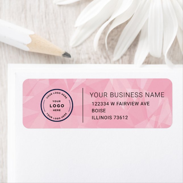 Elegant Custom Business Return Address Label (Insitu)