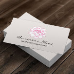 Elegant Custom Colour Lotus Flower Salon & SPA Business Card<br><div class="desc">Elegant Custom Colour Lotus Flower Salon & SPA Business Cards.</div>