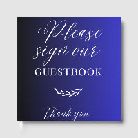 Elegant Custom Guest Book
