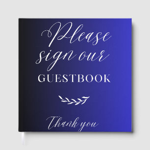 Elegant Custom Guest Book