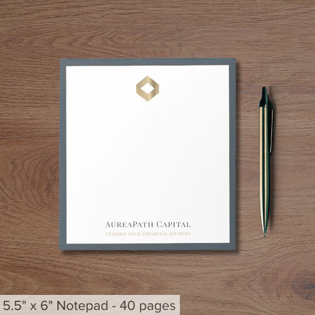 Elegant Custom Logo Notepad (Creator Uploaded)