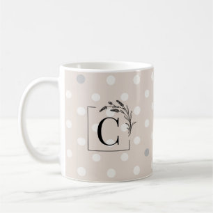 Elegant Custom Monogram Mug – Wedding Favour