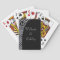 Elegant Custom Monogrammed Playing Cards