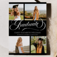 Elegant Custom Picture Photo Collage Graduation