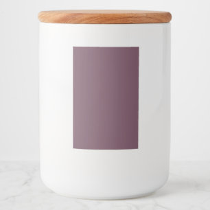 Elegant Custom Storage Jar Food Label