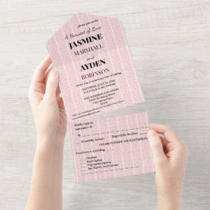Elegant Custom Wedding Invitations