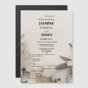 Elegant Custom Wedding Invitations