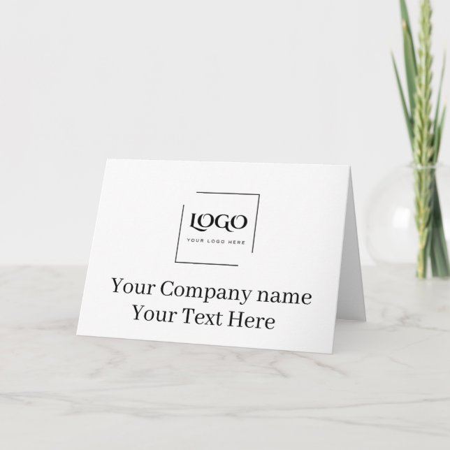 Elegant custom your logo template (Front)