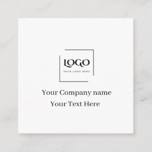 Elegant custom your logo template
