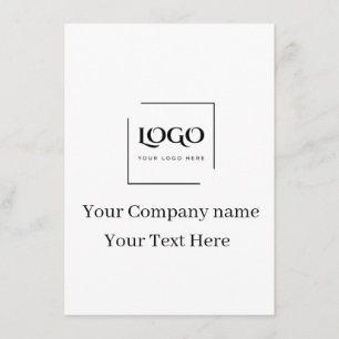 Elegant custom your logo template