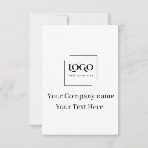 Elegant custom your logo template