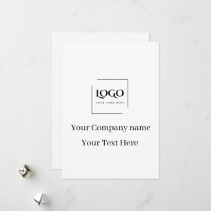 Elegant custom your logo template