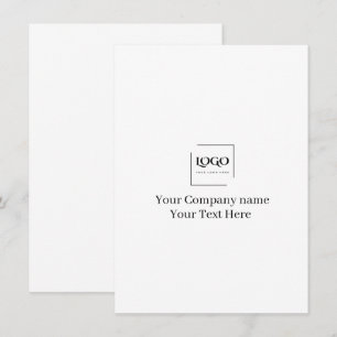 Elegant custom your logo template