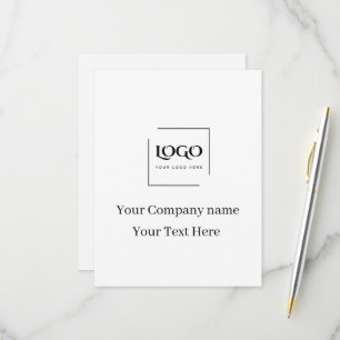 Elegant custom your logo template