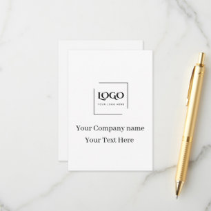 Elegant custom your logo template