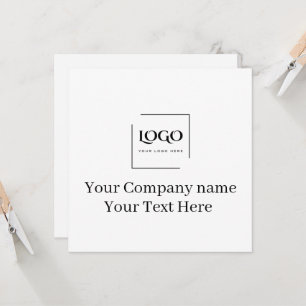 Elegant custom your logo template