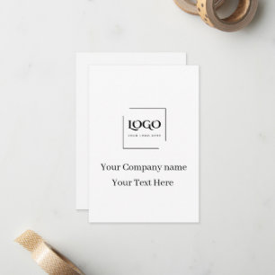 Elegant custom your logo template