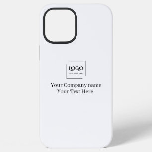 Elegant custom your logo template iPhone 12 pro max case