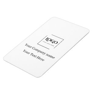 Elegant custom your logo template magnet