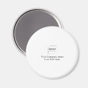 Elegant custom your logo template magnet