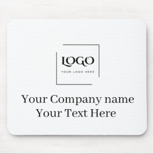Elegant custom your logo template mouse pad