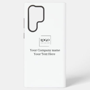 Elegant custom your logo template samsung galaxy case