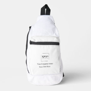 Elegant custom your logo template sling bag