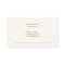 Elegant Customer Loyalty 10 Punch Card