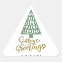 Elegant Customisable Christmas Seasons Greetings