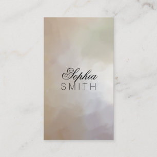 Elegant, Customisable with Background Abstract Art Business Card