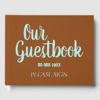 Elegant, Customised Event Guest Book