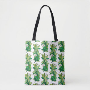 Elegant Cute flowers of camomile floral pattern Tote Bag