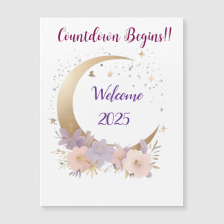 Elegant & Cute New Year 2025 Party Invitation Card