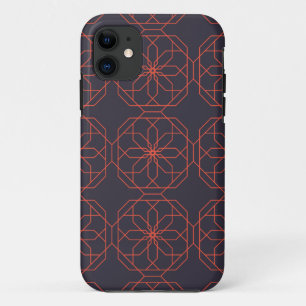 Elegant, cute, simple geometric flower abstraction Case-Mate iPhone case