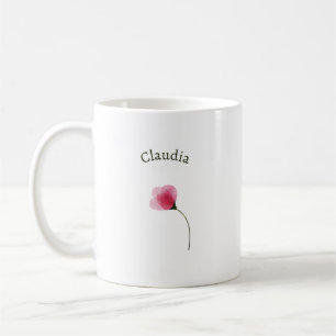 Elegant Cute Sophisticated Rustic Romantic Floral Coffee Mug