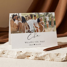 Elegant Dad Era Family Photo Collage Fathers Day
