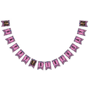 Elegant Daisy Female Birthday Unique Bunting
