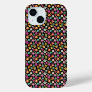   Elegant  Daisy Flower Pattern iPhone 15 Case
