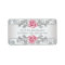 Elegant Damask and Pink Rose Address Labels