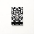 Elegant Damask Patterns with Black and White