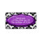 Elegant Damask Purple Address Labels