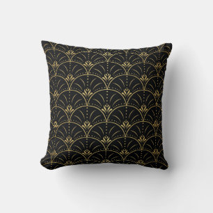 Elegant damask, vintage floral design. cushion