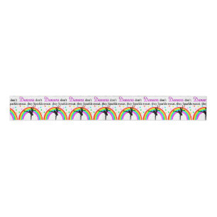 ELEGANT DANCER GROSGRAIN RIBBON